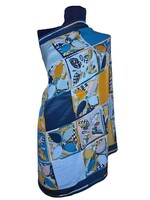 Loredano vintage scarf 77x77 cm. (6660)