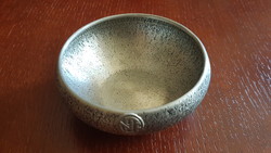 Eik norway herdet tinn - pewter bowl, bowl, dish, offering - with date marking