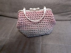 Small crochet casual purse