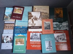 Local history of Budapest, book package, 14 items in one