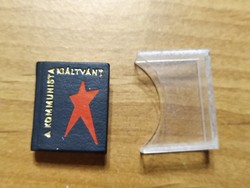 The Communist Manifesto - micro book (miniature)