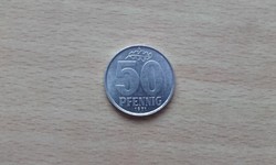 Germany (East Germany, GDR) 50 pfennig 1971 a