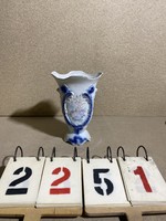 Crown Regal román porcelán váza, 20 x 27 cm-es. 2251