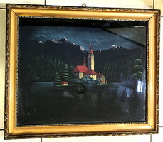 Bledi-tó, festmény 1900-s évek eleje