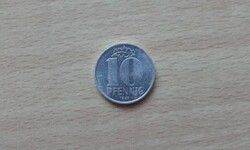 Németország ( Kelet-Németország, NDK) 10 Pfennig 1967 A