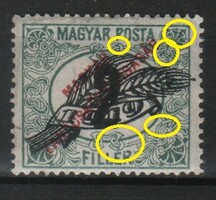 Misprints, curiosities 1394 Magyar mpik portó 70