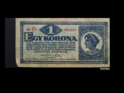 1 KORONA - ÁLLAMJEGY - 1920