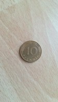 Germany 10 pfennig 1989 d
