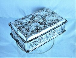 Wonderful, antique silver jewelry holder, France, ca.1860!!!