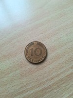Germany 10 pfennig 1949 d