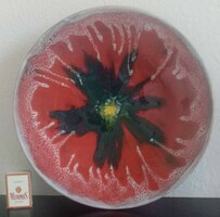 Lux elek (large) hand-painted ceramic decorative bowl for sale