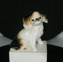 Palace Pincsi dog Russian porcelain figurine