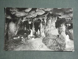 Képeslap, Aggtelek Jósvafő, Baradla cseppkőbarlang, hosszú túra útvonal szakasz