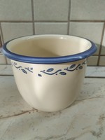 Painted glazed ceramic bowl for sale!