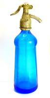 1930 Around south - blue soda bottle with szátka skirt style