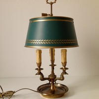 Antique French bouillotte lamp