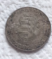 Old silver Kossuth 5 HUF 1947