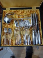 Silver-plated cutlery, for 6 people
