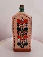 Ceramic bottle with Karcagi inscription