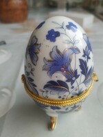 Faberge tojás 3 lábú díszdobozban   eladó!