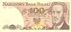 100 Zloty zlotych 1986 Poland