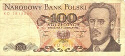 100 Zloty zlotych 1982 Poland