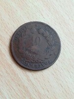 Franciaország 10 Centimes 1874