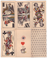 174. Tarokk card piatnik Budapest Csengeri utcza 11. 1900 Around