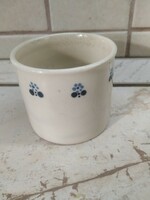 Painted ceramic pot for sale!