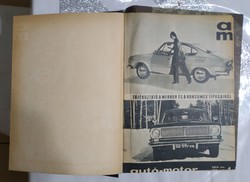 "auto-motor" magazinok, kötve ( 1971-es évfolyam )
