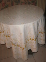 A charming bluebell tablecloth