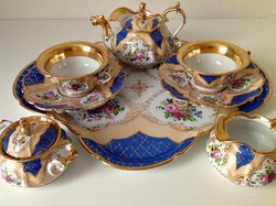 Thun klösterle bieder tea set 1850 - 1870