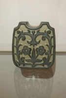 Art Nouveau relief ceramic vase