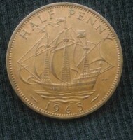 Anglia Half penny 1965 - 0001