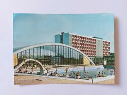 Old postcard Hajduszoboszló 1969 sot beke spa