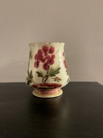 Antik családi pecsétes Zsolnay kis váza