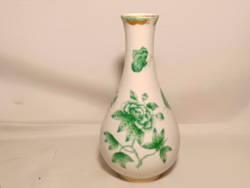 Herendi zöld Viktória mintás váza