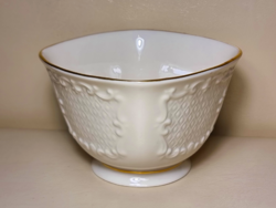 Lenox canterbury bowl with hand decorated 24k gold