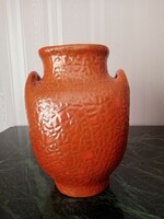 Pesthidegkút industrial modernist ceramic vase - margit csizmadia