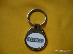 Mexico '68 Olympics metal key ring