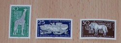 Ddr 1965-10 years old, the Berlin zoo post is a clean line