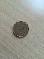 Turkey 500 lira 1990