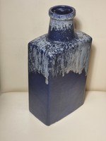 Scheurich ceramic vase 281-30 w.Germany blue large lava vase