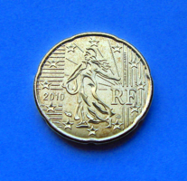 France - 20 euro cent - 2010 - seed