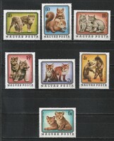 Hungarian postal worker 4597 mbk 3093-3099 cat. Price HUF 500.