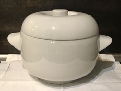 Alföld porcelain with Saturn soup, 19 cm high