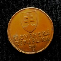 Szlovákia 50 halirov 2001 - 0074