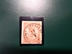 1871. Newspaper stamp of Sepes Castle.