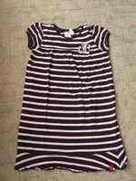 Fashionable girl's summer dress with stripes 134/140