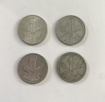 1 Ft Forint 1980-88-89 Magyar Népköztársaság 4 db